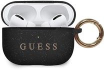 Guess AirPods Pro Silicone Case - Musta