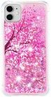Trolsk Liquid Glitter -kotelo - vaaleanpunainen (iPhone 11)