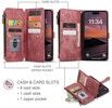 CaseMe C30 Wallet Cover (iPhone 17 Pro)