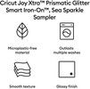 Cricut Joy Xtra Smart Iron-on Prismatic Glitter Sampler 3-pack