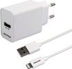 Essentials 12W Wall Charger with Cable
