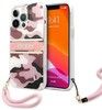 Guess Camo Case with Hand Strap (iPhone 13 Pro Max)