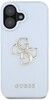 Guess Grained 4G Logo Case (iPhone 16)