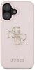 Guess Grained 4G Logo Case (iPhone 16)
