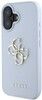 Guess Grained 4G Logo Case (iPhone 16)