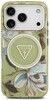 Guess IML Glitter Flowers MagSafe Case (iPhone 17 Pro Max/18 Pro Max)