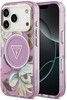 Guess IML Glitter Flowers MagSafe Case (iPhone 17 Pro/18 Pro)