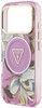 Guess IML Glitter Flowers MagSafe Case (iPhone 17 Pro/18 Pro)