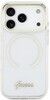 Guess IML Script Metal MagSafe Case (iPhone 17 Pro)