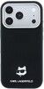 Karl Lagerfeld Grained Choupette Head Metal MagSafe (iPhone 17 Pro/18 Pro)