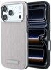 Karl Lagerfeld Grained Resin Logo MagSafe Case (17 Pro Max/18 Pro Max)