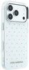 Karl Lagerfeld IML Rhinestones Logo Case (iPhone 17 Pro/18 Pro)