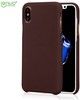 Lenuo Music Leather Case (iPhone X) - brun