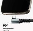 LogiLink 100W Vinklad USB-C Till USB-C Kabel