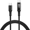 LogiLink USB-C - USB-C Cable with Display 100W