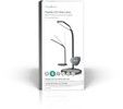 Nedis Flexible LED Desk Lamp with Qi