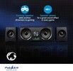 Nedis Gaming Speaker Set with Dual Subwoofer System