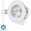 Nedis SmartLife Wi-Fi Smart Ceiling Spotlight