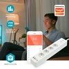 Nedis SmartLife WiFi Smart Extension Socket with USB
