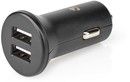 Nedis Universal Dual USB-A Car Charger 24W