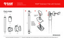 RAM Mount RAP-CB-201-24U