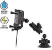 RAM Mount Tough-Charge Waterproof Wireless Charging Suction Cup Mount