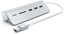 Satech Type-A Aluminium USB 3.0 Hub & Card Reader