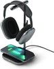 Satechi 2-in-1 Headphone Stand with Wireless Charger