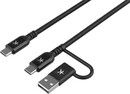 Skross Link 2-in-1 Pro Braided USB-C Cable
