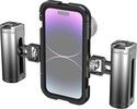 SmallRig 4076 Mobile Video Cage Kit Dual Handheld (iPhone 14 Pro)