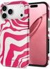 Tech-protect Lamano Magsafe Case For iPhone 18 Pro Max / 17 Pro Max - White And Pink