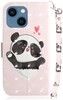 Trolsk Cute Panda Wallet (iPhone 15)