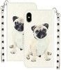 Trolsk Cute Pug Wallet (iPhone Xr)