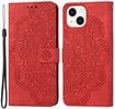 Trolsk Imprint Mandala Flower Wallet (iPhone 14 Plus)