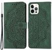 Trolsk Imprint Mandala Flower Wallet (iPhone 14 Pro Max)