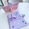 Trolsk Kids Case with strap - Cute Purple Unicorn (iPad Pro 12,9 (2018/2020)))