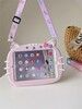 Trolsk Kids Case with strap - Pink Cat (iPad 10,2/Pro 10,5)