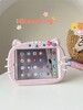 Trolsk Kids Case with strap - Pink Cat (iPad mini 4/5)