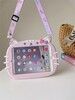 Trolsk Kids Case with strap - Pink Cat (iPad mini 4/5)
