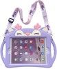 Trolsk Kids Case with strap - Purple Deer (iPad 10,2)