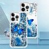 Trolsk Liquid Glitter Case - Butterfly (iPhone 16 Pro)