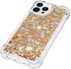 Trolsk Liquid Glitter Case - Hearts (iPhone 15 Pro)