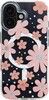 Trolsk MagSafe-skal Rosa Blommor (iPhone 17)