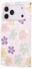 Trolsk Pl�nboksfodral - Blommor RFID-blockerande (iPhone 17 Pro Max/18 Pro Max)