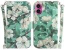 Trolsk Watercolor Flowers Wallet (iPhone 17)