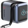 Verbatim Mini GaN Charger with Display and USB-C Cable 70W