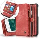 CaseMe Vintage 2-in-1 (iPhone SE3/SE2/8/7) - Punainen