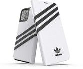 Adidas OR Original Booklet Case (iPhone 12/12 Pro) - Valkoinen musta