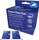 AF Screen-Clene Duo - Cleaning Wipes 20 + 20 st