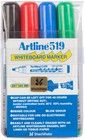 Artline Whiteboard Pens 519 (4 kpl)